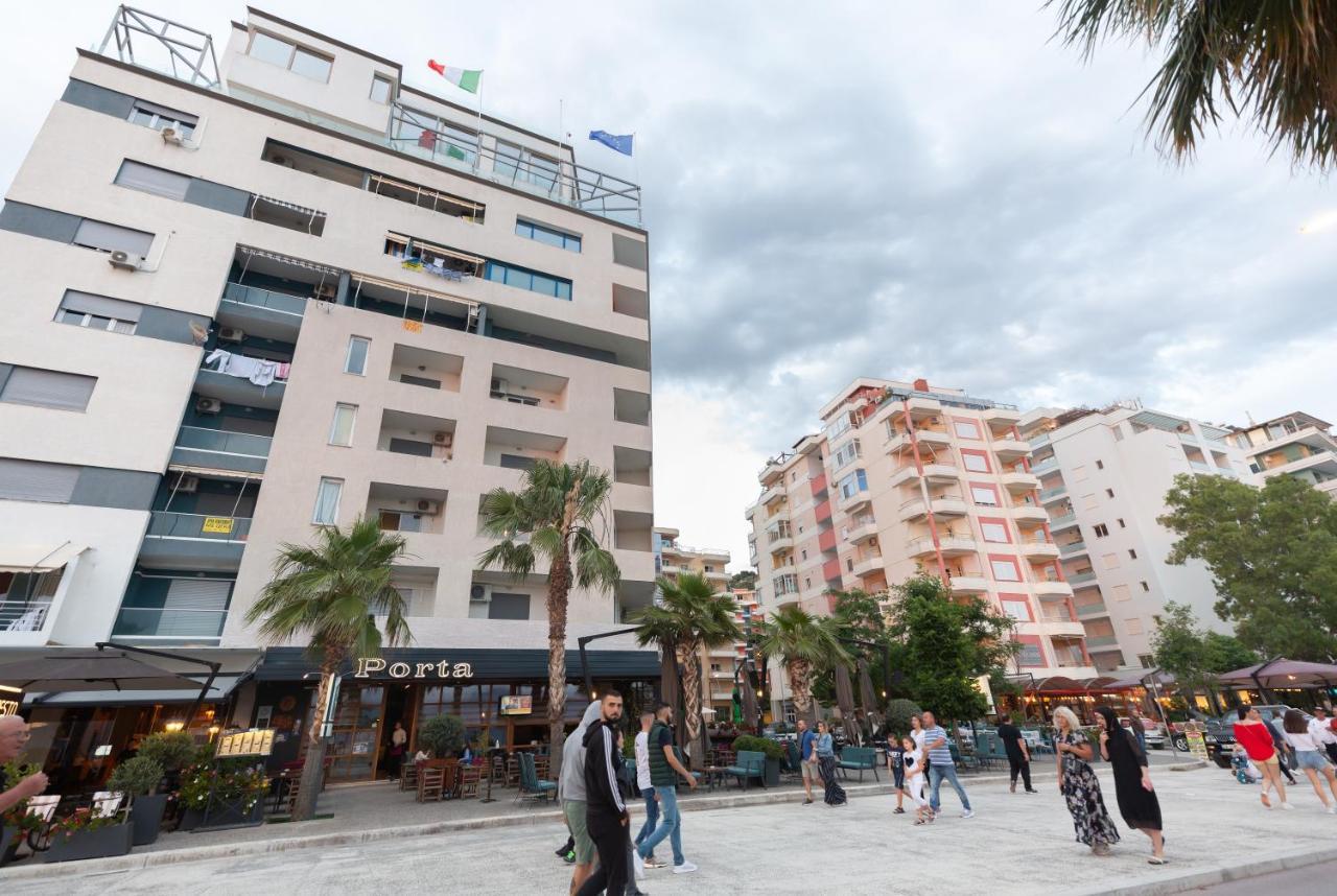 Porta Apartament Vlorë Eksteriør billede